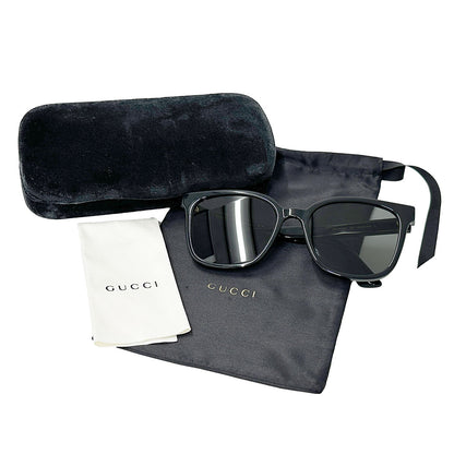 GUCCI グッチ サングラス ブラック GG1346SK アセテート メンズ 【中古】