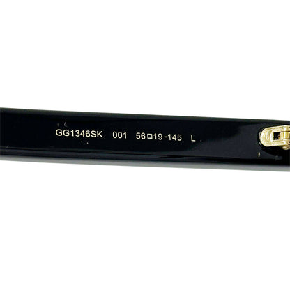GUCCI グッチ サングラス ブラック GG1346SK アセテート メンズ 【中古】