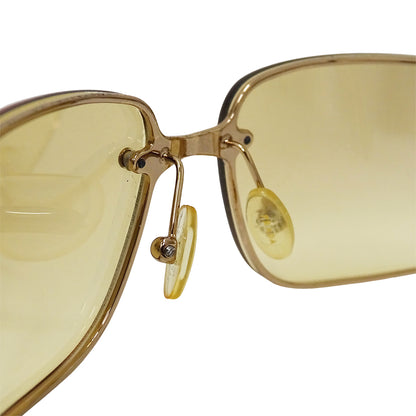 PRADA プラダ サングラス ゴールド ベージュ SPR56D メンズ 【中古】