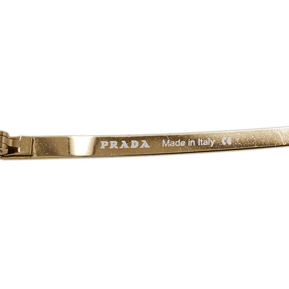 PRADA プラダ サングラス ゴールド ベージュ SPR56D メンズ 【中古】