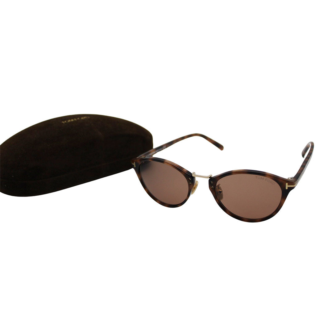 TOM FORD トムフォード サングラス ブラウン TF879-D レディース メンズ 【中古】
