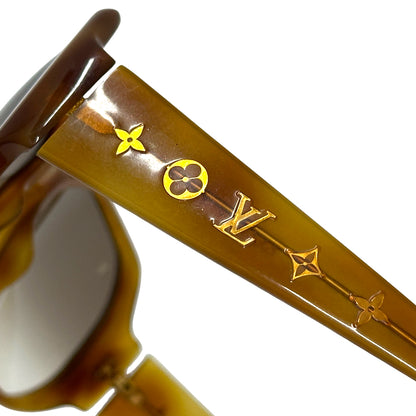 LOUIS VUITTON ルイ・ヴィトン オプセシオン GM サングラス ブラウン Z0028W レディース メンズ 【中古】