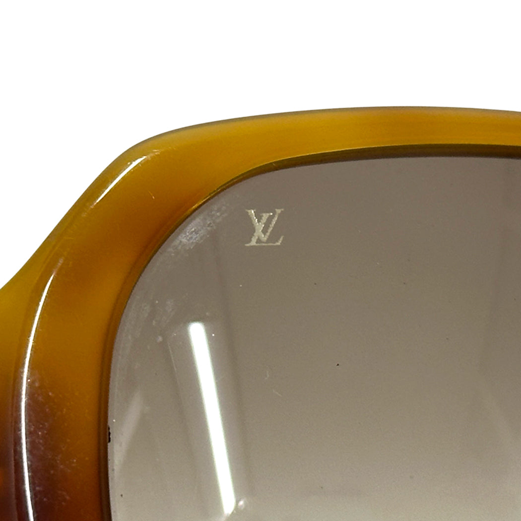 LOUIS VUITTON ルイ・ヴィトン オプセシオン GM サングラス ブラウン Z0028W レディース メンズ 【中古】