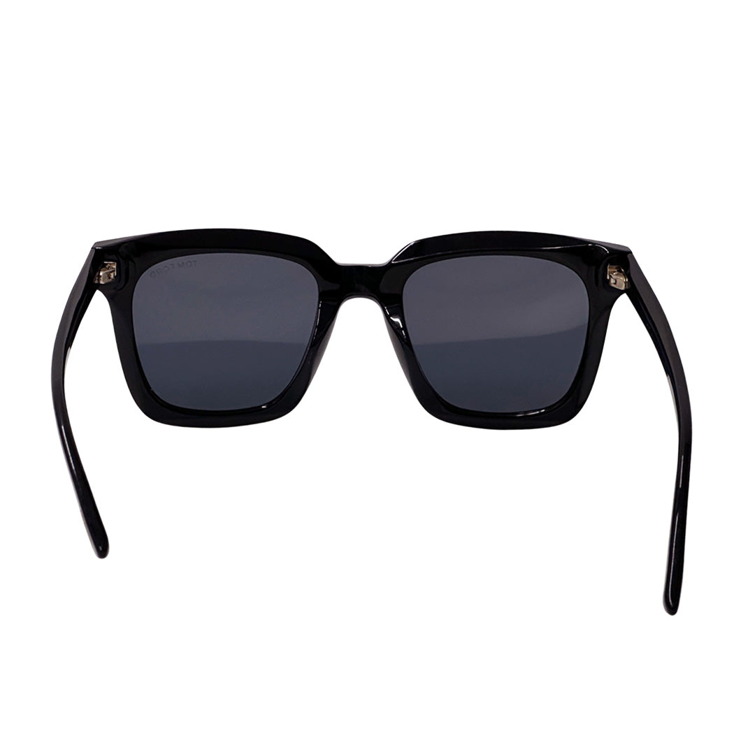 TOM FORDトムフォード サングラス 55□23 145 TF803-K ブラック ブルー メンズ 【中古】