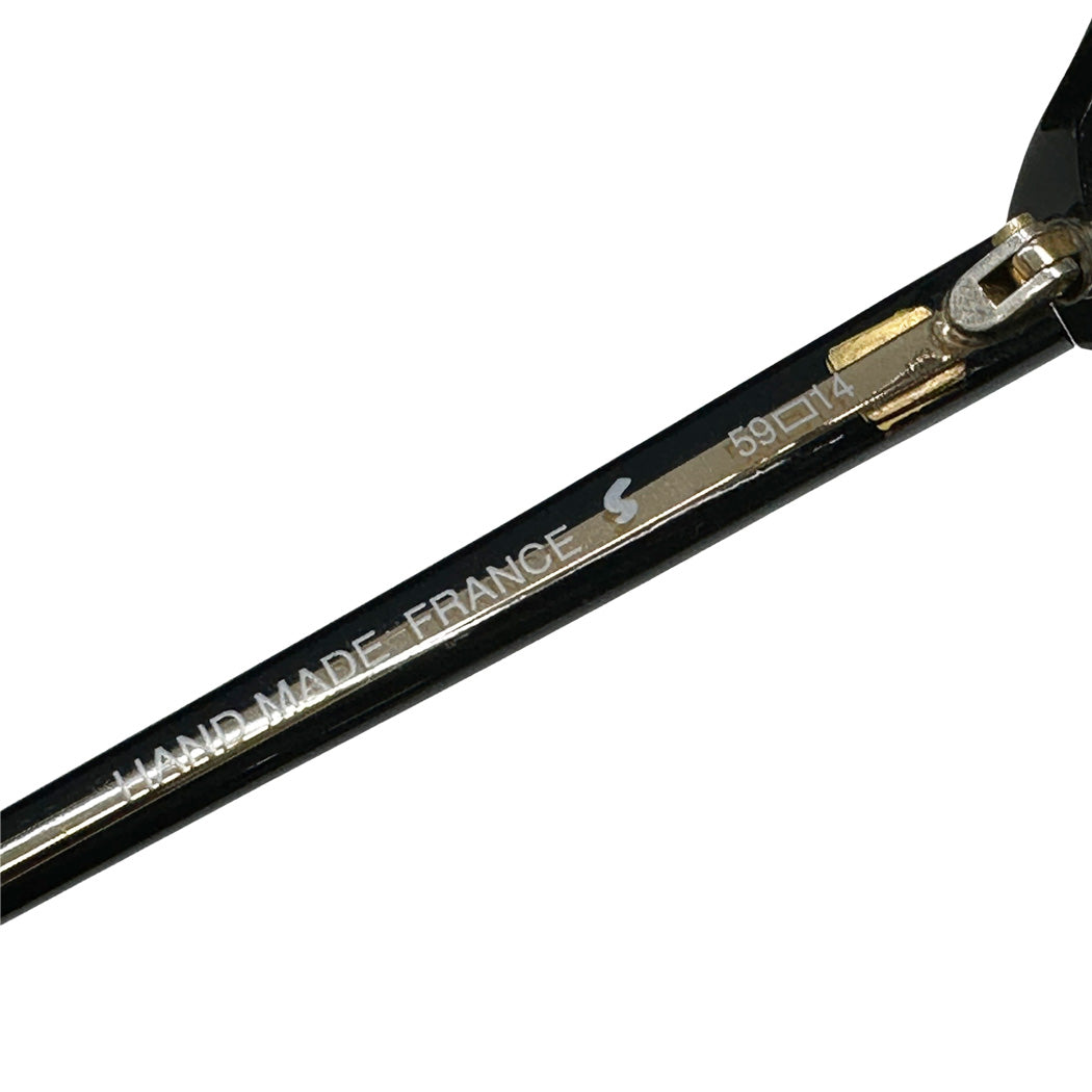 BALENCIAGA バレンシアガ サングラス グレー ゴールド BO-0806 レディース メンズ 【中古】