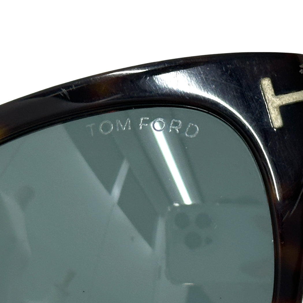 TOM FORD トムフォード サングラス ブラウン TF9256 レディース メンズ 【中古】