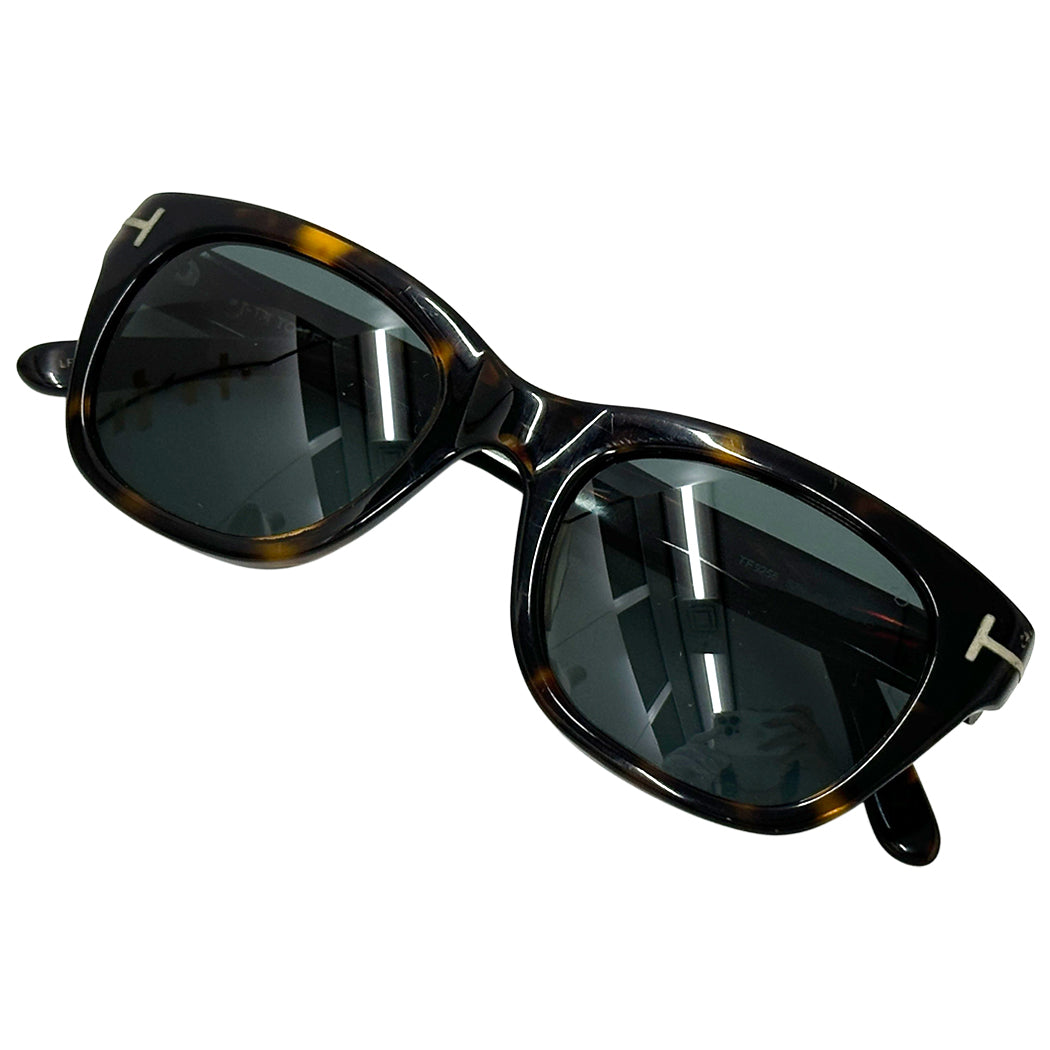TOM FORD トムフォード サングラス ブラウン TF9256 レディース メンズ 【中古】