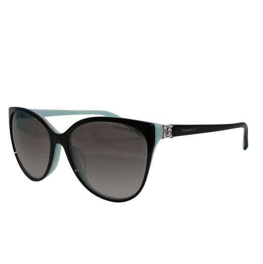 TIFFANY&Co. ティファニー サングラス ブルー ブラック TF4089-B-F レディース メンズ 【中古】