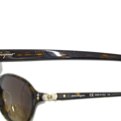 Ferragamo フェラガモ サングラス ガンチーニ ブラウン SF804SA レディース 【中古】