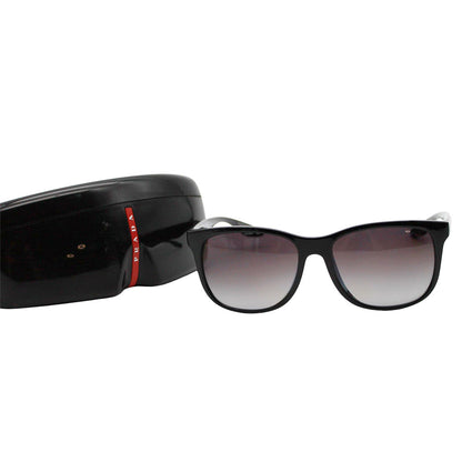 PRADA プラダ サングラス ブラック SPS03O-F レディース メンズ 【中古】