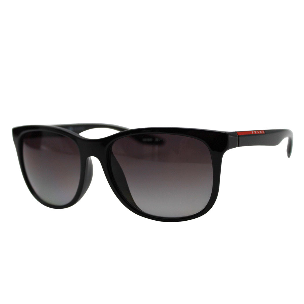 PRADA プラダ サングラス ブラック SPS03O-F レディース メンズ 【中古】