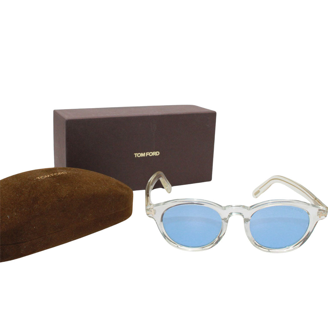 TOM FORD トムフォード サングラス クリア TF1123 レディース メンズ 【中古】