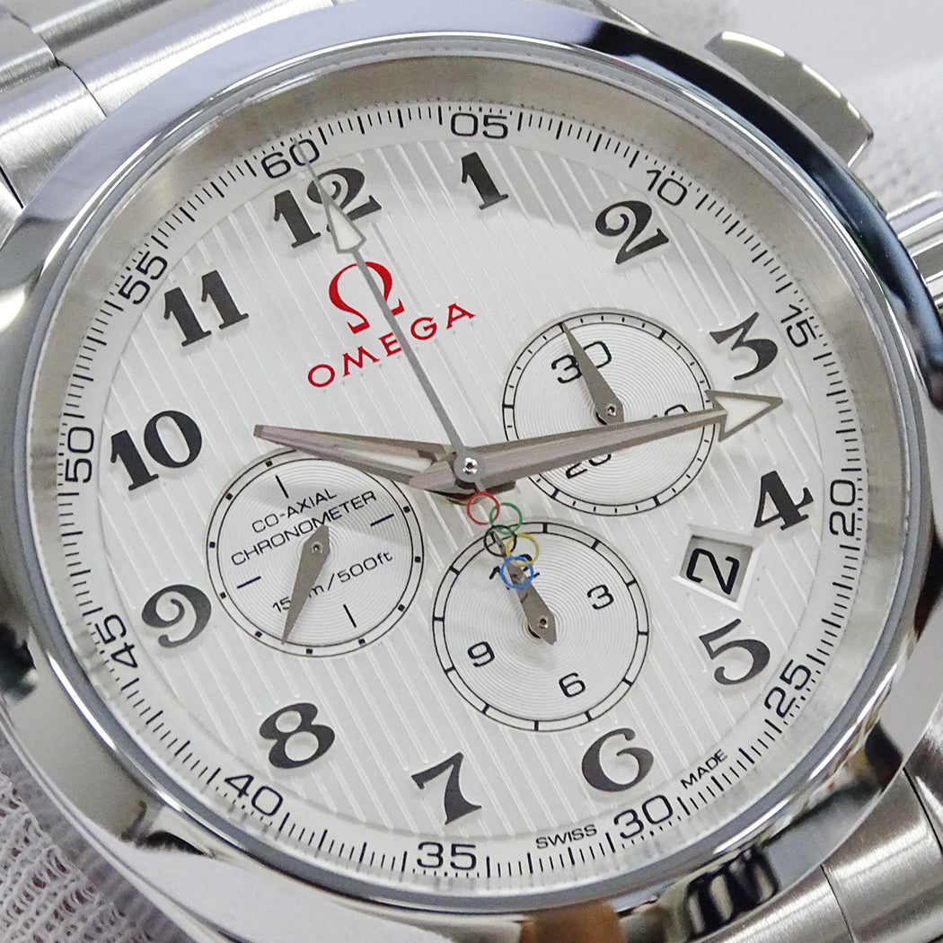 OMEGA オメガ シーマスター アクアテラ 231.10.44.50.02.001 メンズ 腕時計 オリンピック 自動巻き SS 磨き済み【中古】
