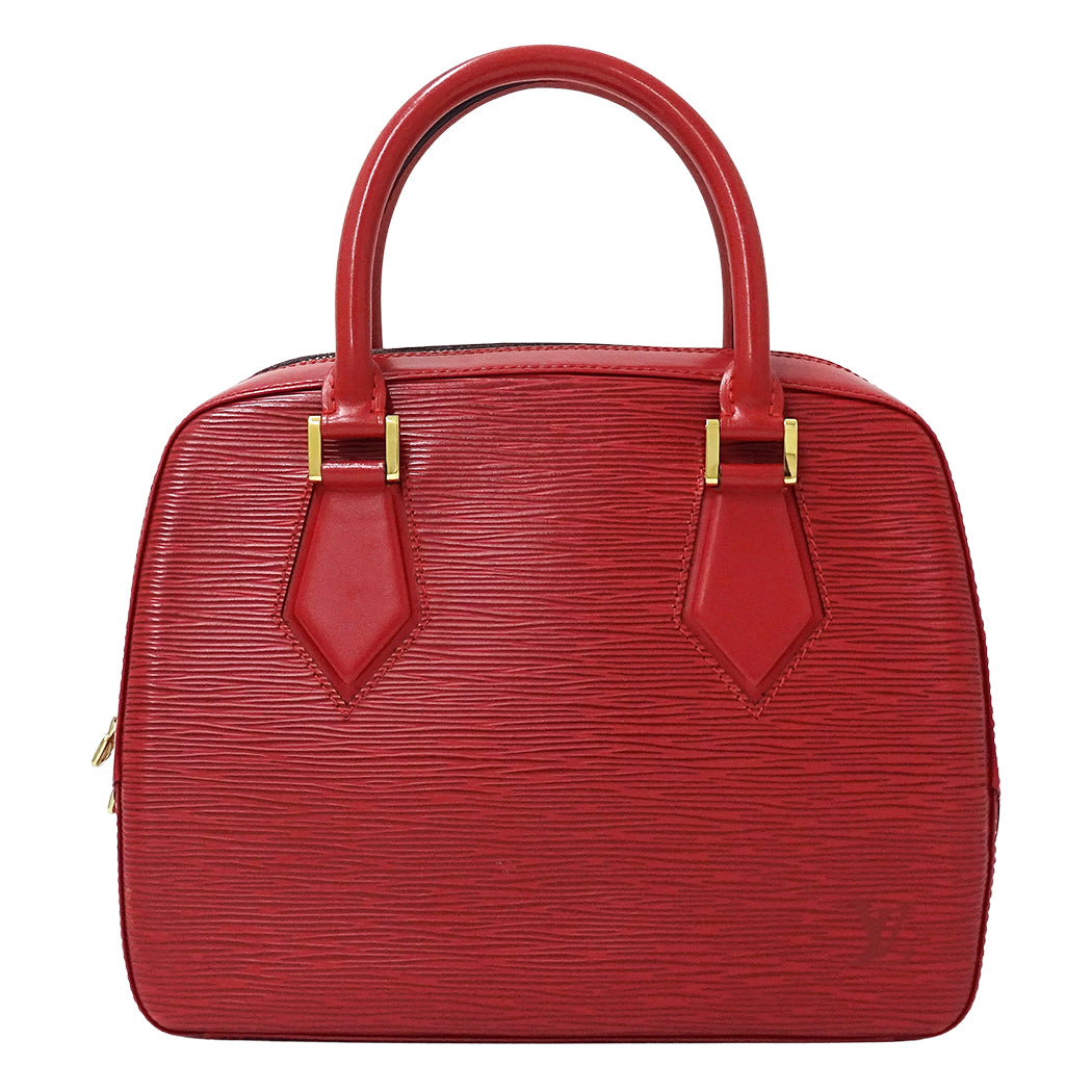 LOUIS VUITTON ルイ・ヴィトン サブロン ハンドバッグ エピ カスティリアンレッド M52047 レディース 【中古】