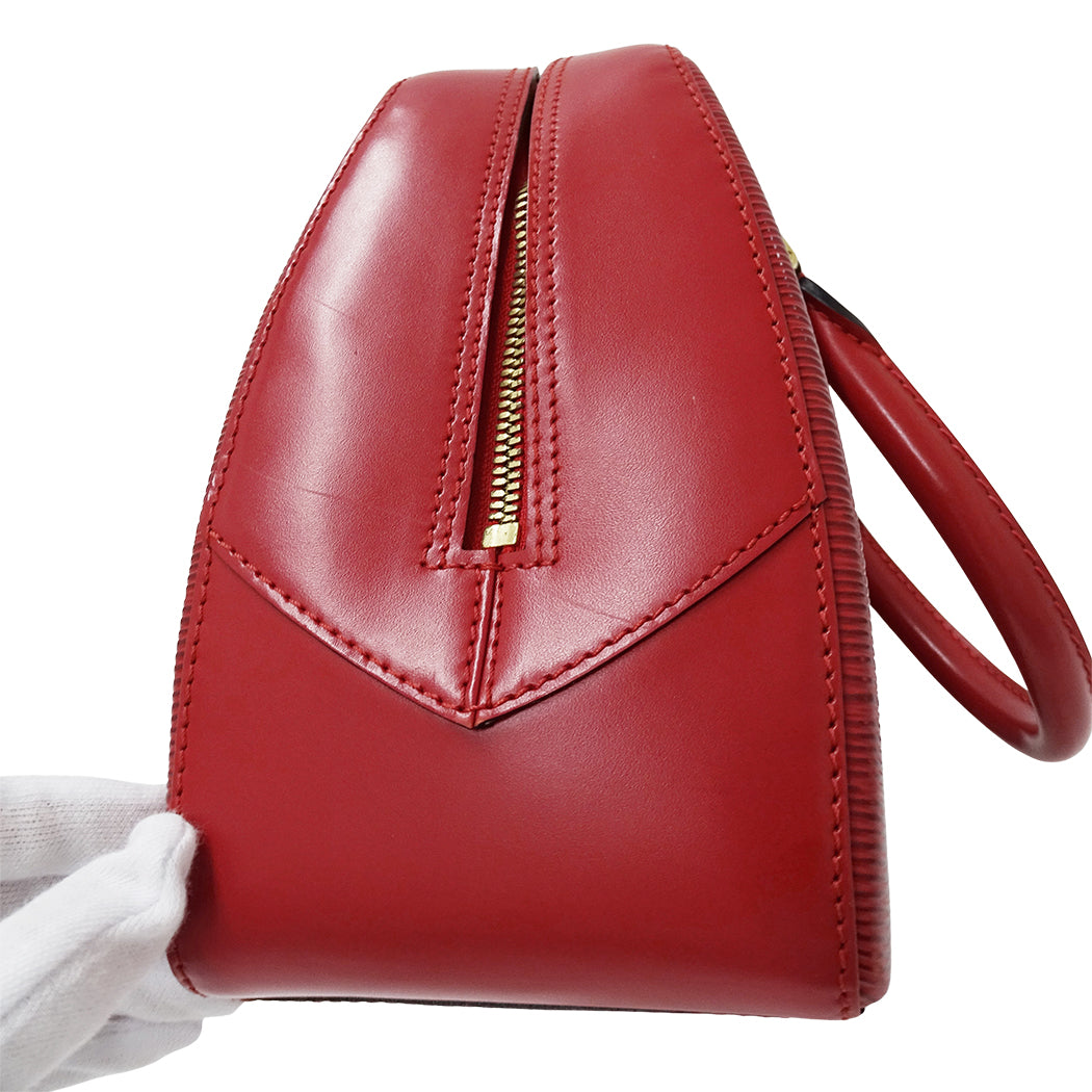 LOUIS VUITTON ルイ・ヴィトン サブロン ハンドバッグ エピ カスティリアンレッド M52047 レディース 【中古】