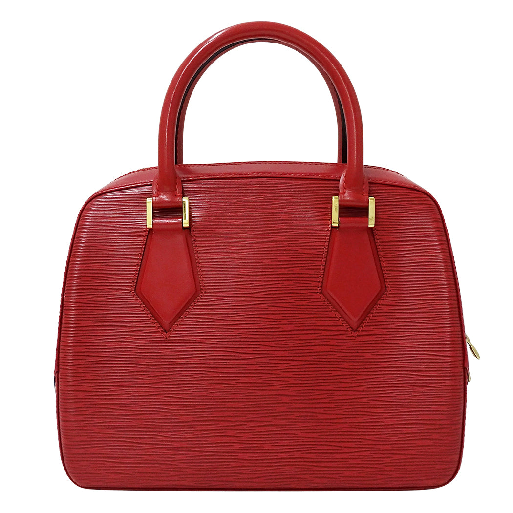 LOUIS VUITTON ルイ・ヴィトン サブロン ハンドバッグ エピ カスティリアンレッド M52047 レディース 【中古】