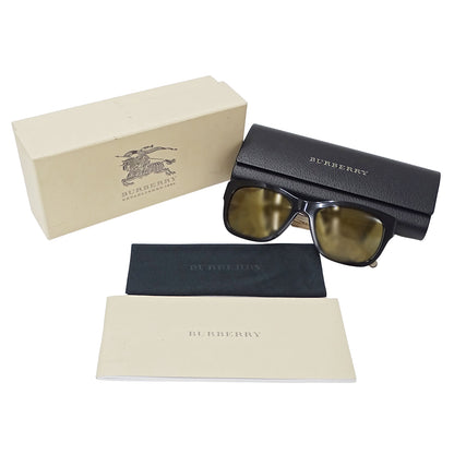 BURBERRY バーバリー サングラス ブラック ブラウン B4188 F レディース メンズ 【中古】