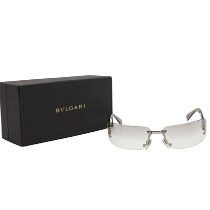 BVLGARI ブルガリ サングラス グレー 626 レディース メンズ 【中古】