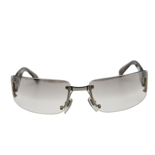 BVLGARI ブルガリ サングラス グレー 626 レディース メンズ 【中古】