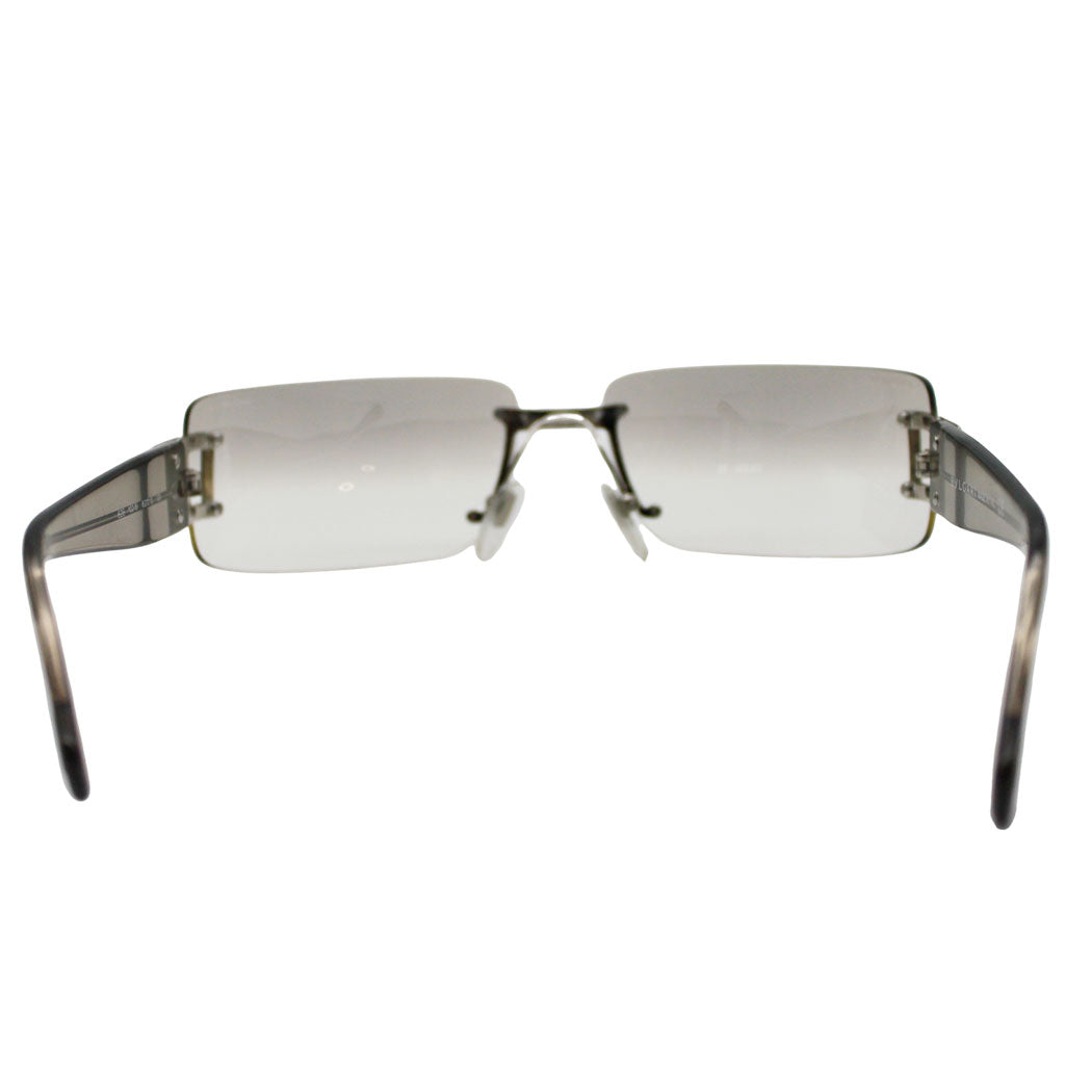 BVLGARI ブルガリ サングラス グレー 626 レディース メンズ 【中古】