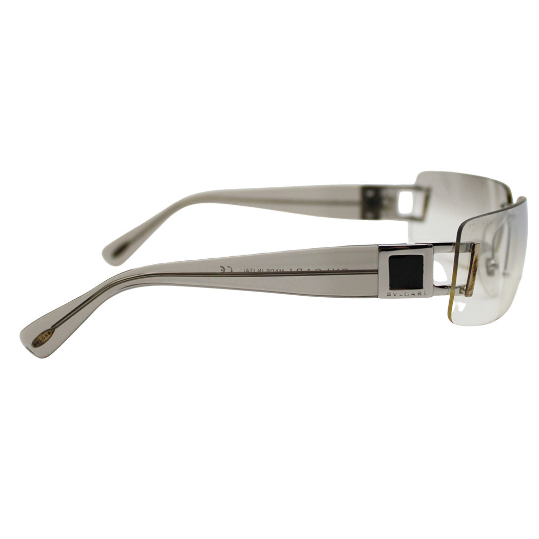 BVLGARI ブルガリ サングラス グレー 626 レディース メンズ 【中古】