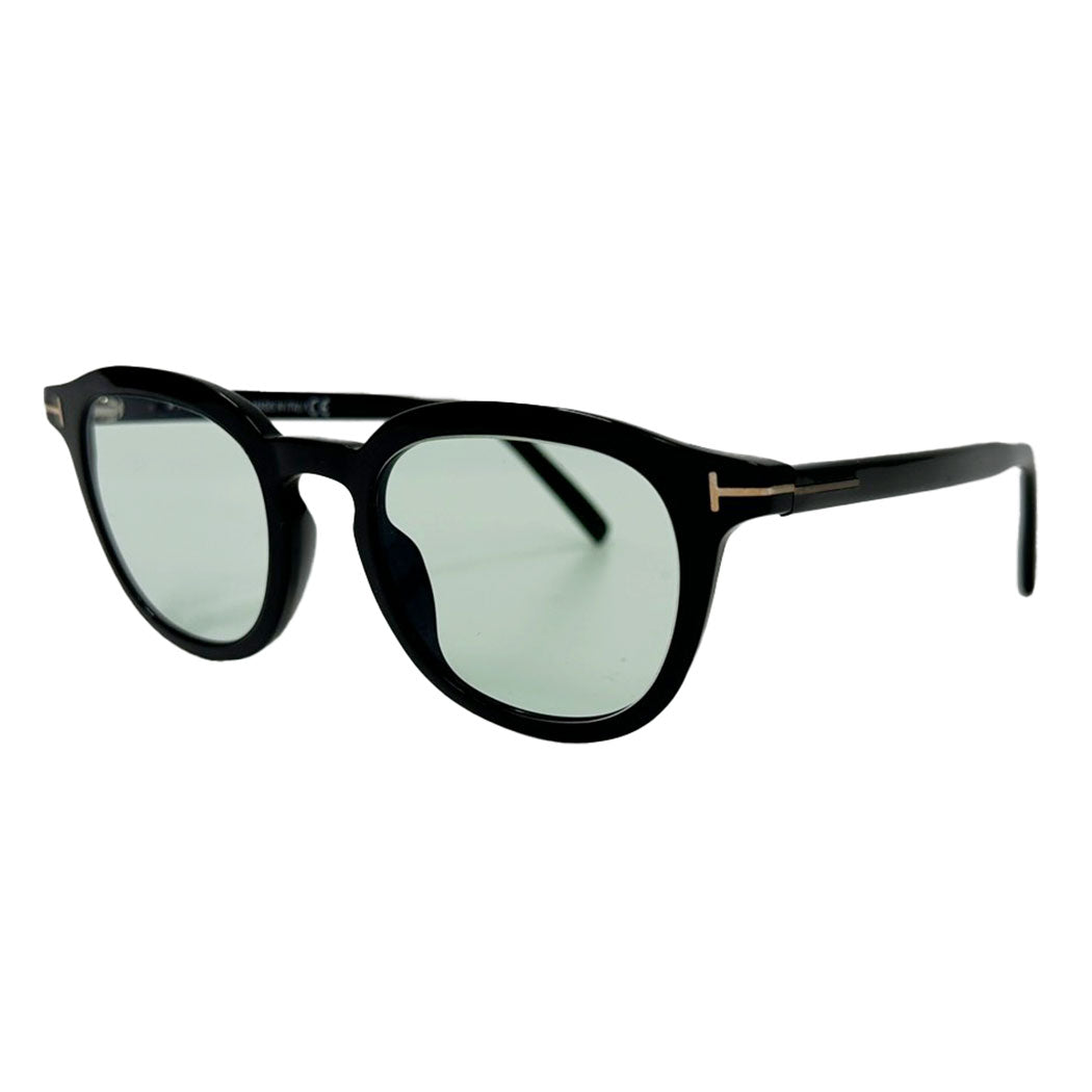 TOM FORD トムフォード パックス サングラス ブラック グリーンレンズ TF816 アセテート レディース メンズ 【中古】