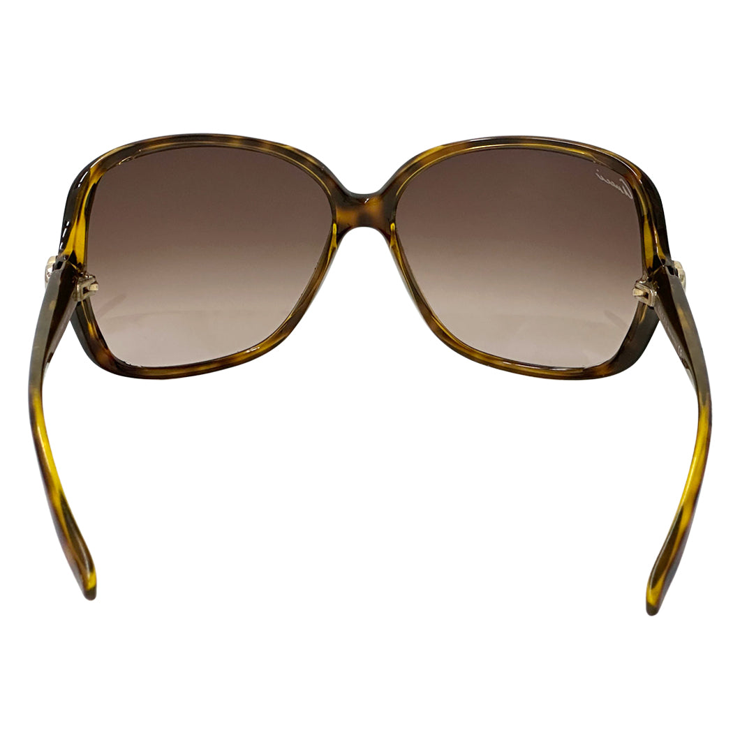 GUCCI グッチ ラブリー サングラス ブラウン GG3500/S レディース 【中古】