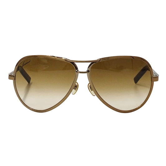 GUCCI グッチ サングラス ブラウン ブロンズ GG2785 S メンズ 【中古】