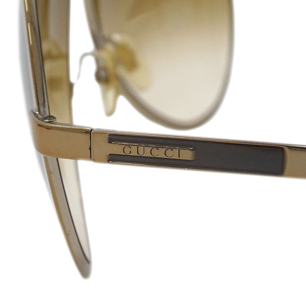 GUCCI グッチ サングラス ブラウン ブロンズ GG2785 S メンズ 【中古】