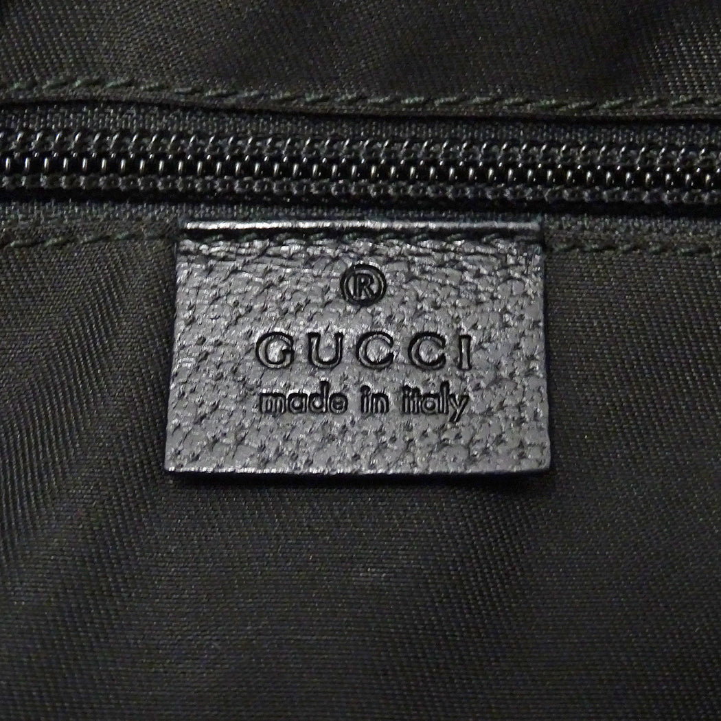 GUCCI グッチ ショルダーバッグ シェリー ブラック 181092 GGキャンバス レディース 【中古】