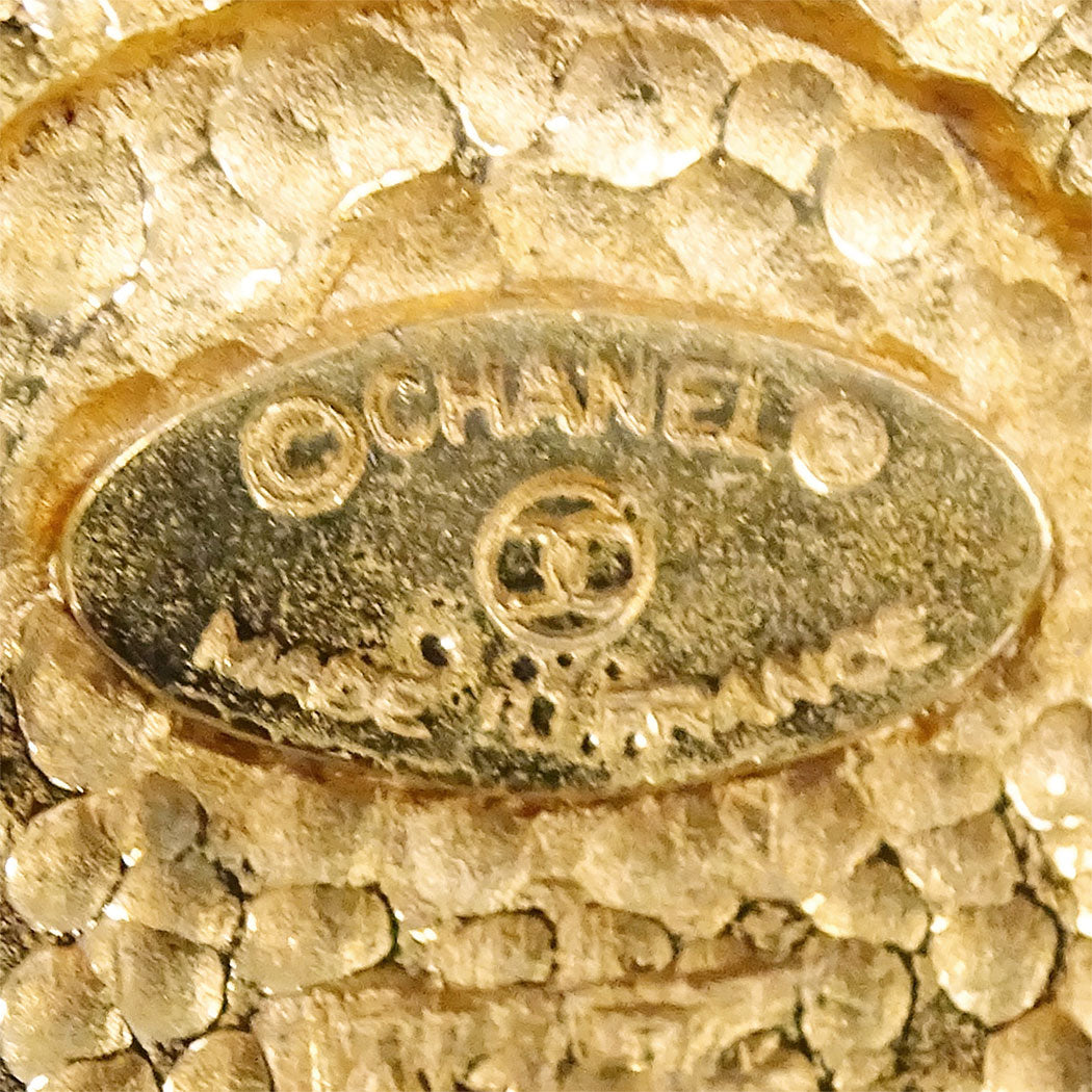 CHANEL シャネル ブローチ サンバースト GP ゴールド レディース 【中古】