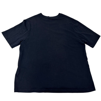 Ami Paris アミパリス 半袖Ｔシャツ ネイビー ホワイト コットン レディース メンズ 【中古】