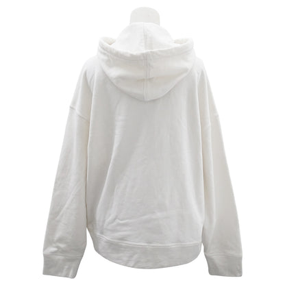 JIL SANDER ジルサンダー パーカー ホワイト コットン レディース メンズ 【中古】