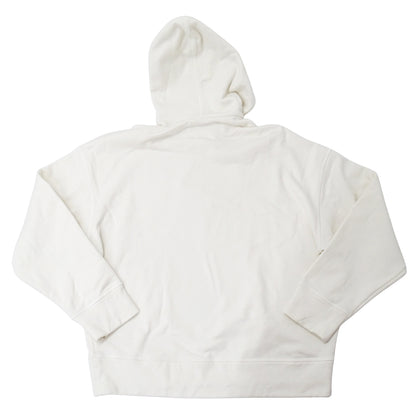 JIL SANDER ジルサンダー パーカー ホワイト コットン レディース メンズ 【中古】