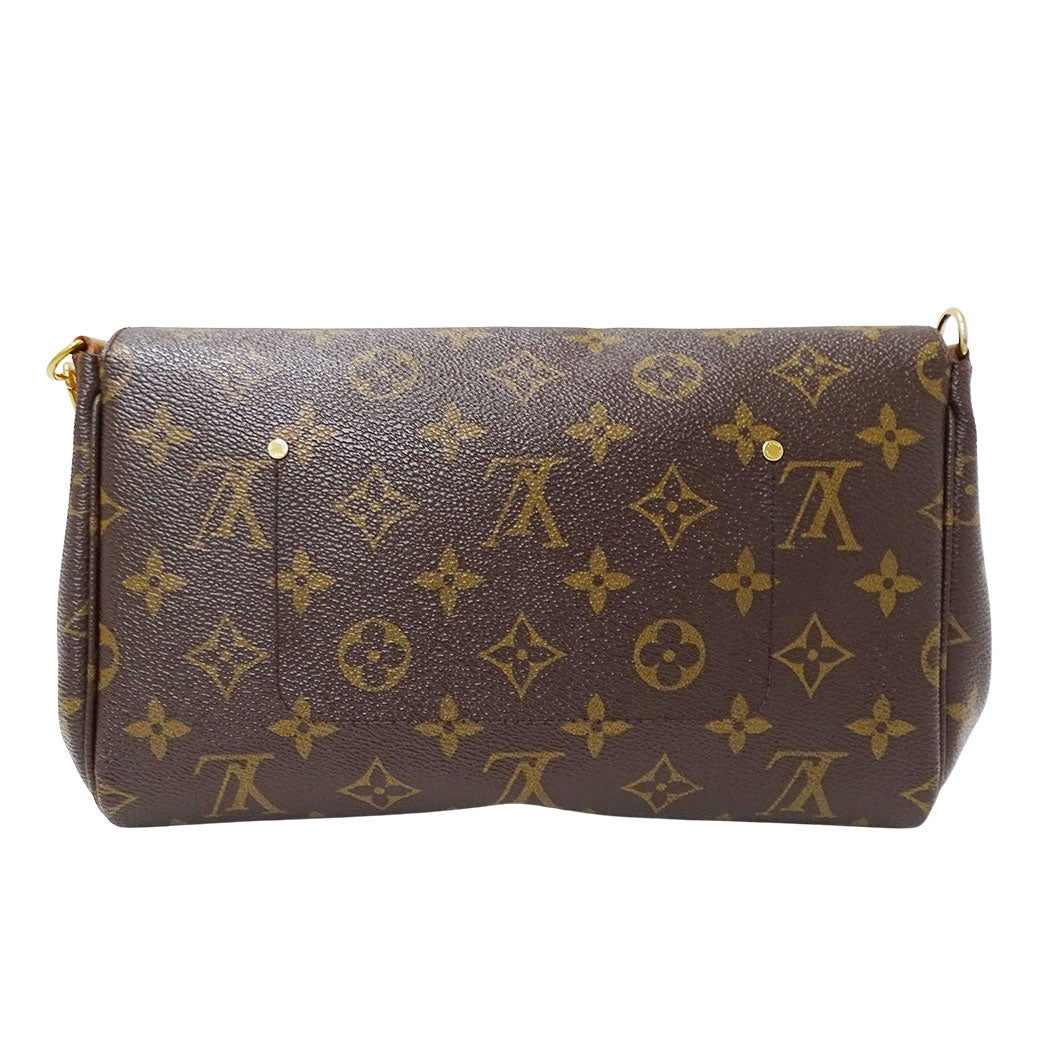 LOUIS VUITTON ルイ・ヴィトン フェイボリットMM 2wayバッグ モノグラム ブラウン M40718 モノグラムキャンバス レディース 【中古】