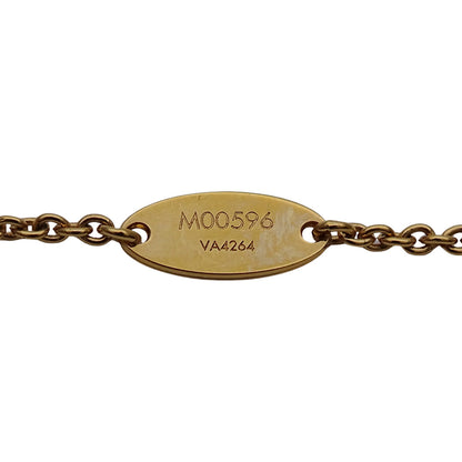 LOUIS VUITTON ルイ・ヴィトン LV アイコニック ネックレス ゴールド レディース M00596 【中古】