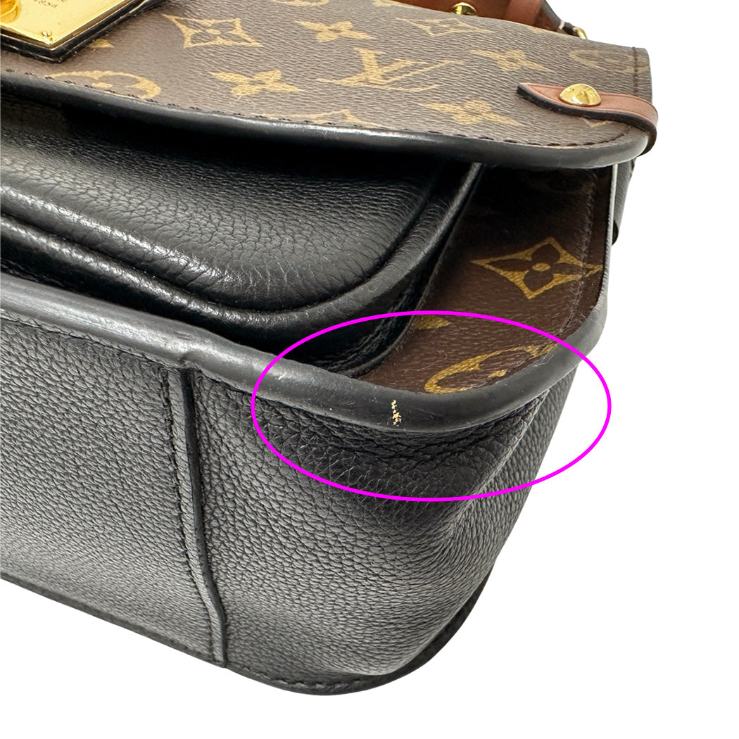 LOUIS VUITTON ルイ・ヴィトン ヴォジラールPM 2wayバッグ モノグラム ノワール M44354 レディース 【中古】