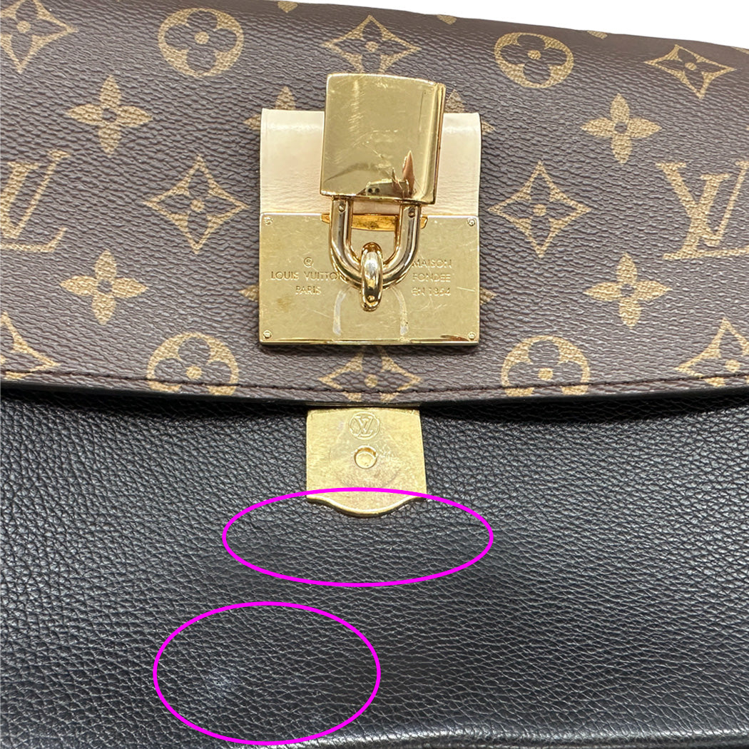 LOUIS VUITTON ルイ・ヴィトン ヴォジラールPM 2wayバッグ モノグラム ノワール M44354 レディース 【中古】