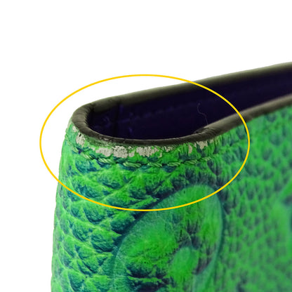LOUIS VUITTON ルイ・ヴィトン ポルトフォイユ・ブラザ 長財布 トリヨンイリュージョン ブルーヴェール M81255 メンズ 【中古】