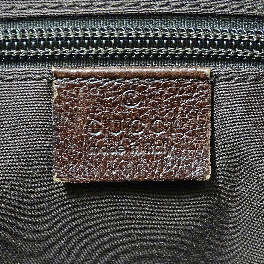 GUCCI グッチ ショルダーバッグ ベージュ ブラウン 122790 GGキャンバス レディース 【中古】