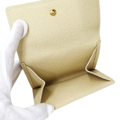 LOUIS VUITTON ルイ・ヴィトン ポルトモネビエ カルトクレディ 二つ折り財布 ダミエ アズール N61733 レディース 【中古】