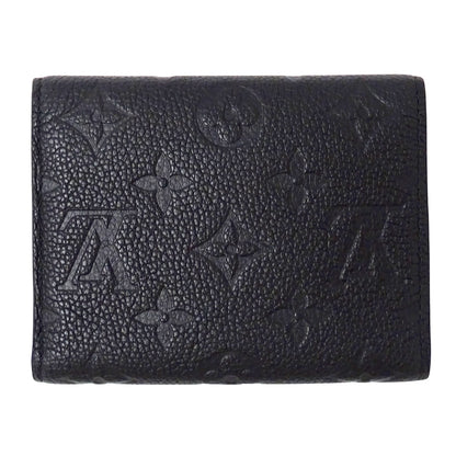 LOUIS VUITTON ルイ・ヴィトン ポルトフォイユ ヴィクトリーヌ 三つ折り財布 モノグラム アンプラント ノワール M64060 レディース 【中古】