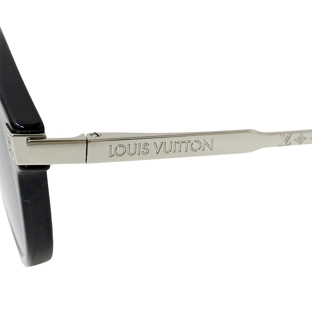 LOUIS VUITTON ルイ・ヴィトン サングラス・LVライズ ラウンド ノワール Z1669E メンズ 【中古】