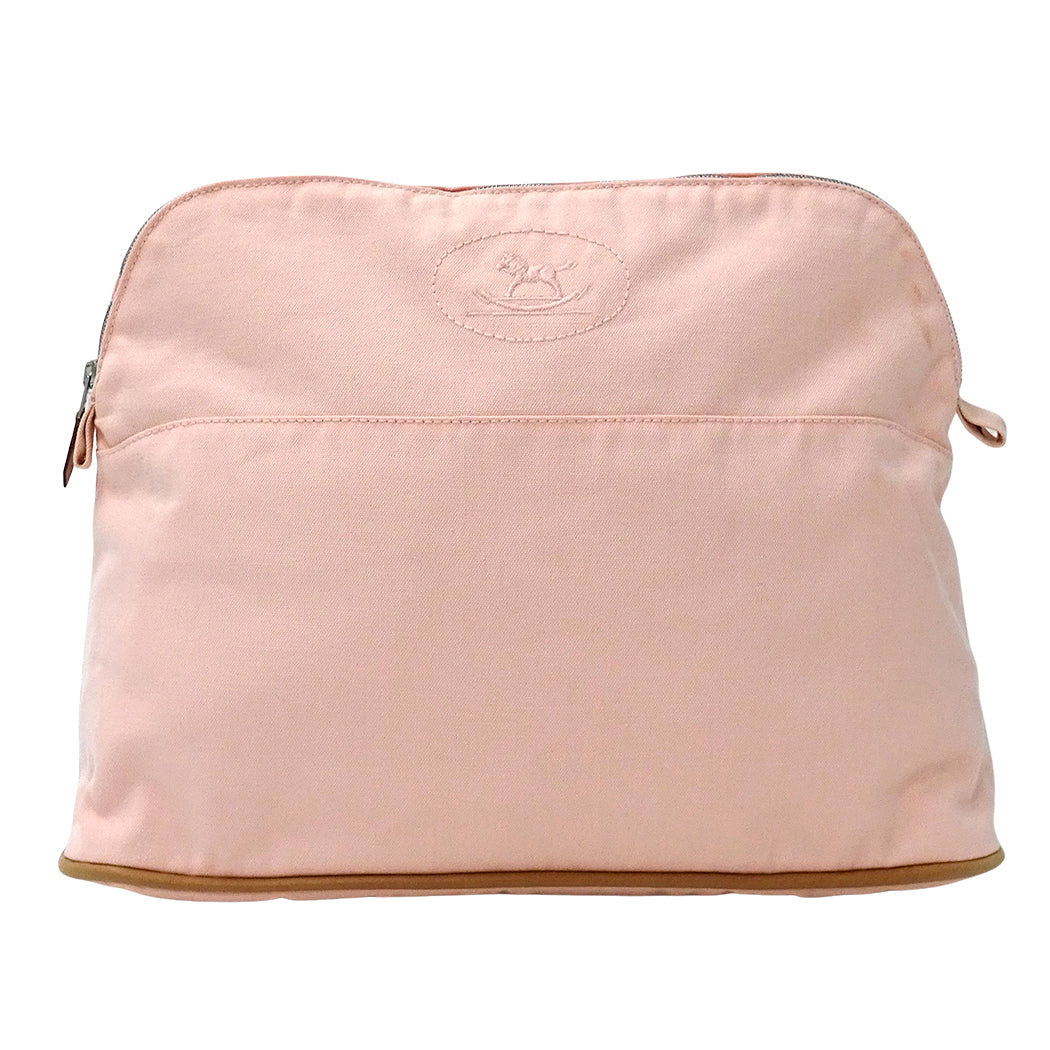 HERMES エルメス ボリードポーチ 31 ポーチ ローズペール キャンバス レディース 【中古】
