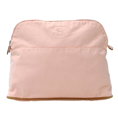 HERMES エルメス ボリードポーチ 31 ポーチ ローズペール キャンバス レディース 【中古】
