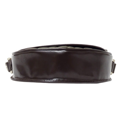 BURBERRY バーバリー ショルダーバッグ カーキ ブラウン ナイロン レディース 【中古】