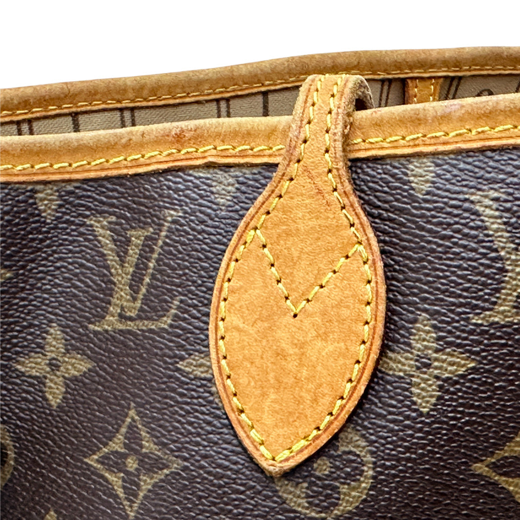 LOUIS VUITTON ルイ・ヴィトン ネヴァーフル MM トートバッグ モノグラム ブラウン M40156 レディース 【中古】