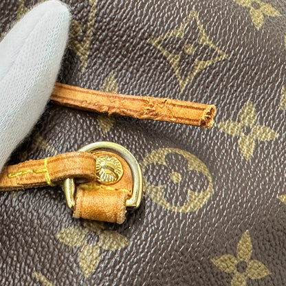 LOUIS VUITTON ルイ・ヴィトン ネヴァーフル MM トートバッグ モノグラム ブラウン M40156 レディース 【中古】