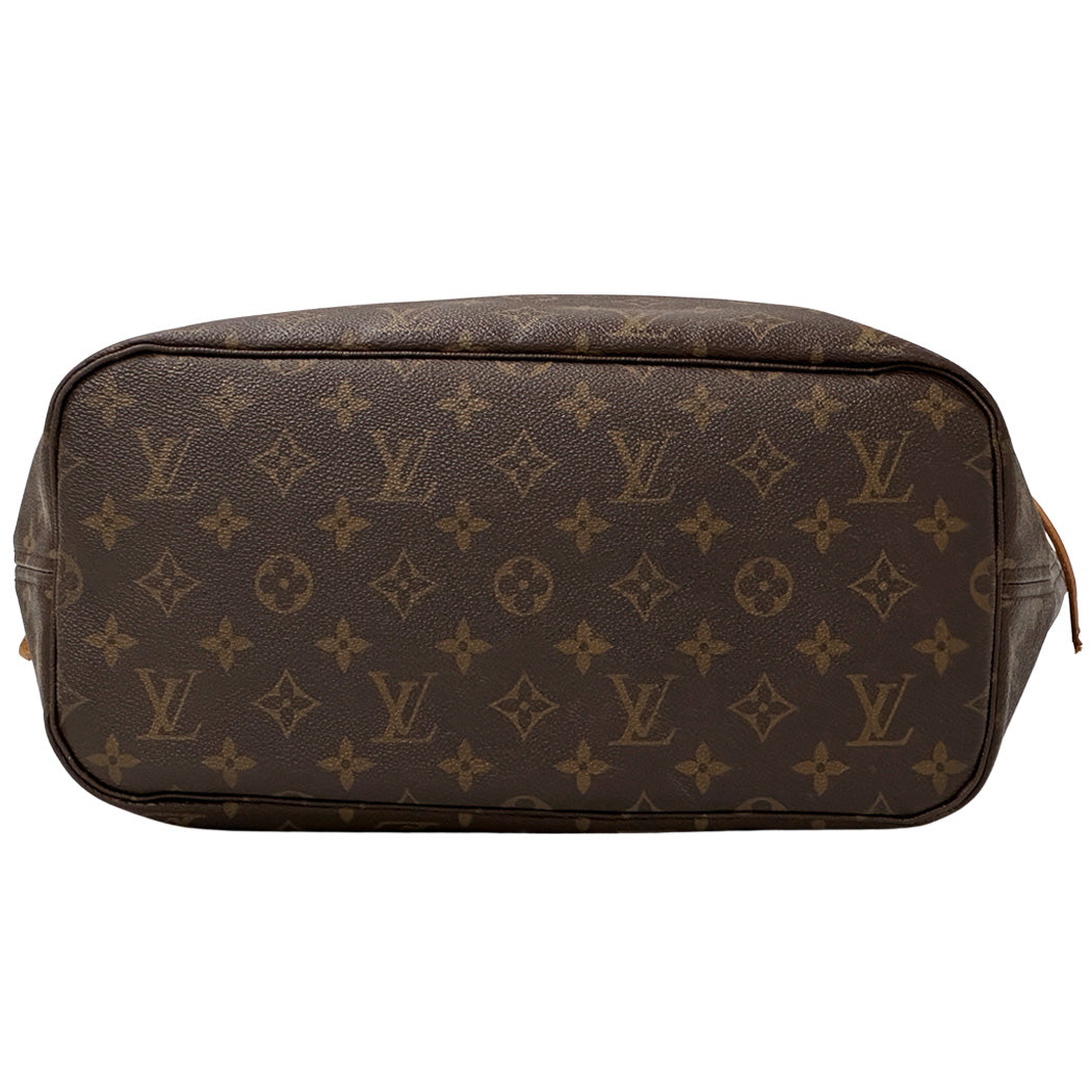 LOUIS VUITTON ルイ・ヴィトン ネヴァーフル MM トートバッグ モノグラム ブラウン M40156 レディース 【中古】