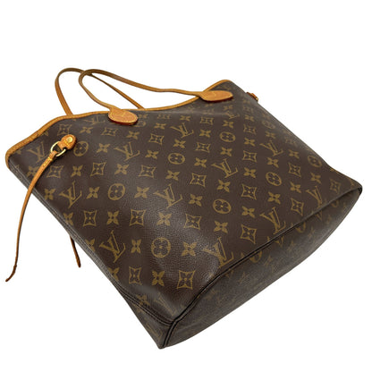 LOUIS VUITTON ルイ・ヴィトン ネヴァーフル MM トートバッグ モノグラム ブラウン M40156 レディース 【中古】